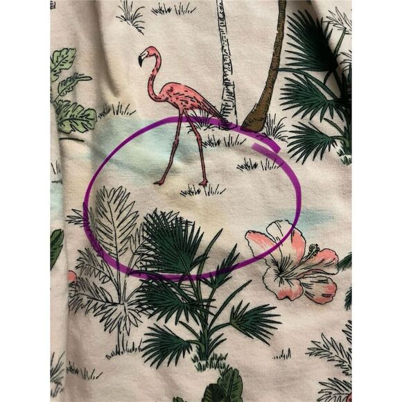 Janie and Jack Tropical Ruffle Sundress Size 8 Multicolor Pearl Tropical Print - Picture 3 of 5